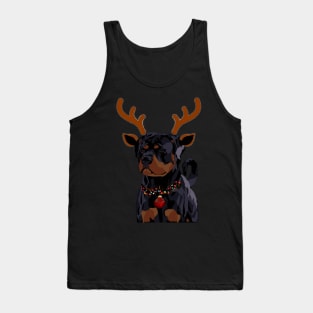 Rottweiler woofmas Tank Top